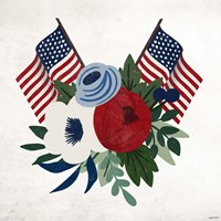 American Floral I Fine Art Print