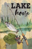 Lake House Fine Art Print