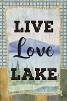 Love, Love, Lake Fine Art Print