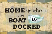 Home is Where the Boat Is Fine Art Print