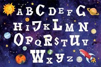 Space Alphabet Fine Art Print