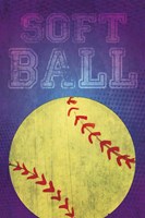 Softball Fine Art Print