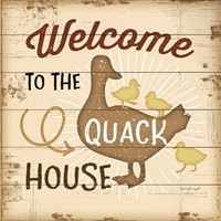 Quack House Framed Print
