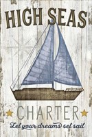 High Seas Charter Fine Art Print