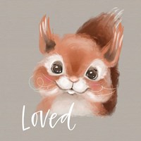 Loved Squirrel Fine Art Print