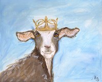 Queen Goat Fine Art Print