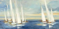 Summer Regatta Sunset Fine Art Print