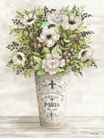 French Floral II Framed Print