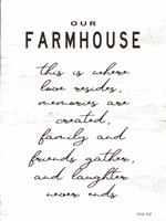 Our Farmhouse Fine Art Print
