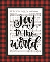 Joy to the World Framed Print