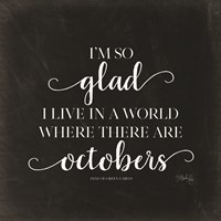 Octobers Fine Art Print