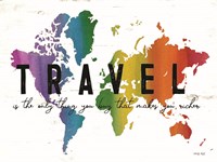 Travel is the Only Thing You Buy Fine Art Print