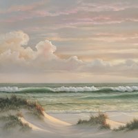 Coastal Dusk I Fine Art Print