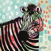 Wilma the Zebra Fine Art Print