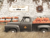 Fall Pumpkin Market Fine Art Print