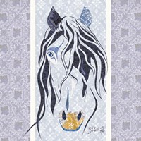 Bluestar the Horse Framed Print