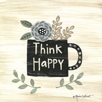 Think Happy Fine Art Print