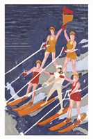Water Ski Show 3 Fine Art Print