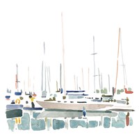 Sailboat Scenery II Fine Art Print