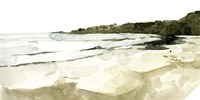 Simple Watercolor Coast I Fine Art Print