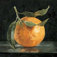 Dark Orange Still Life I Fine Art Print