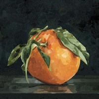 Dark Orange Still Life II Fine Art Print