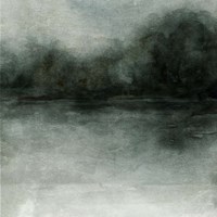 Smoky Landscape I Framed Print