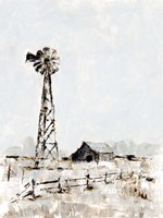 Rustic Prairie I Fine Art Print