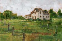 Countryside Home I Fine Art Print