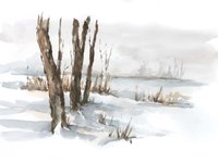 First Snowfall II Fine Art Print