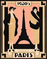 1920's Paris II Framed Print