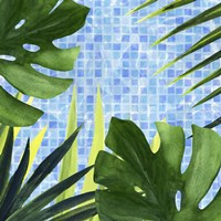 Poolside Shade I Fine Art Print