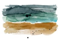 Shoreline Strokes I Fine Art Print