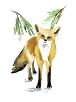 Snowy Fox II Fine Art Print