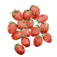 Strawberry Picking II Fine Art Print