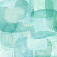 Sea Glass Reflection I Fine Art Print