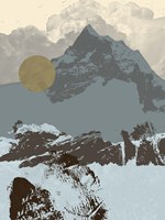 Pop Art Mountain I Fine Art Print