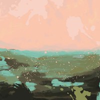 Neon Expanse I Fine Art Print