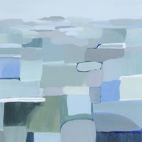 Wave Crest Abstract II Framed Print