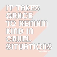 Be Kind I Fine Art Print