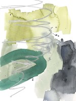 Graffiti Green III Fine Art Print