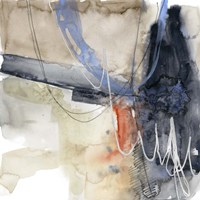 Abstract Coordinates I Framed Print