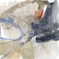 Abstract Coordinates II Framed Print