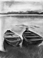 Bateau Noir II Fine Art Print