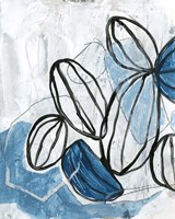 Blue Lanterns I Framed Print