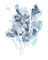 Bluescale Flora I Framed Print