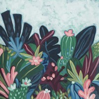 Tropic Vista II Framed Print