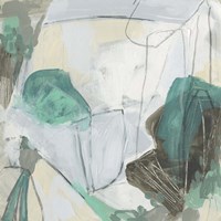 Aqua Puzzle II Fine Art Print