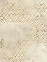 Deco Pattern in Cream IV Fine Art Print
