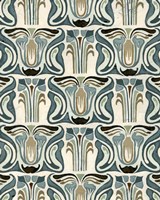 Deco Parlor Pattern II Fine Art Print